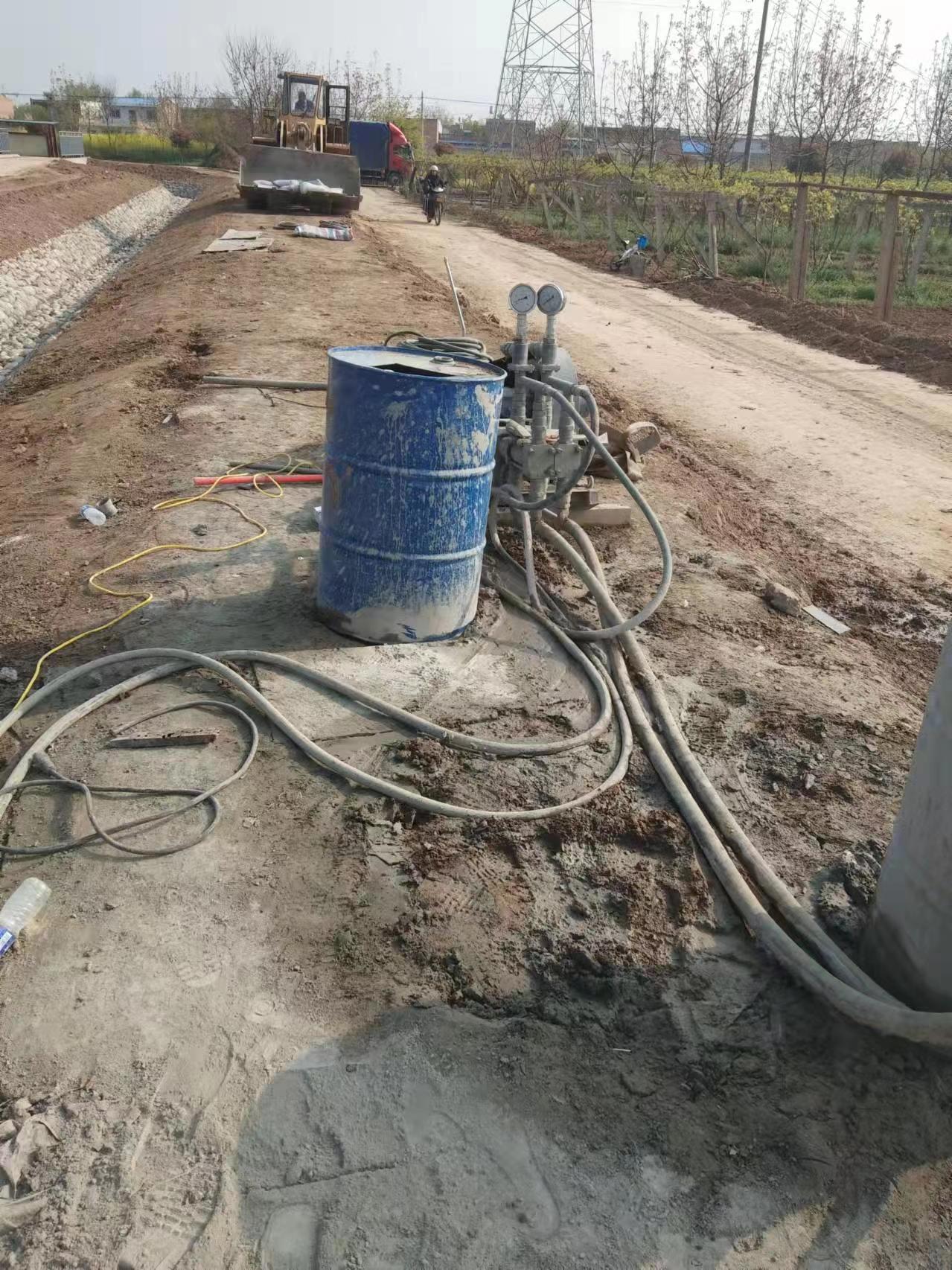 运粮湖管理区顶管注浆